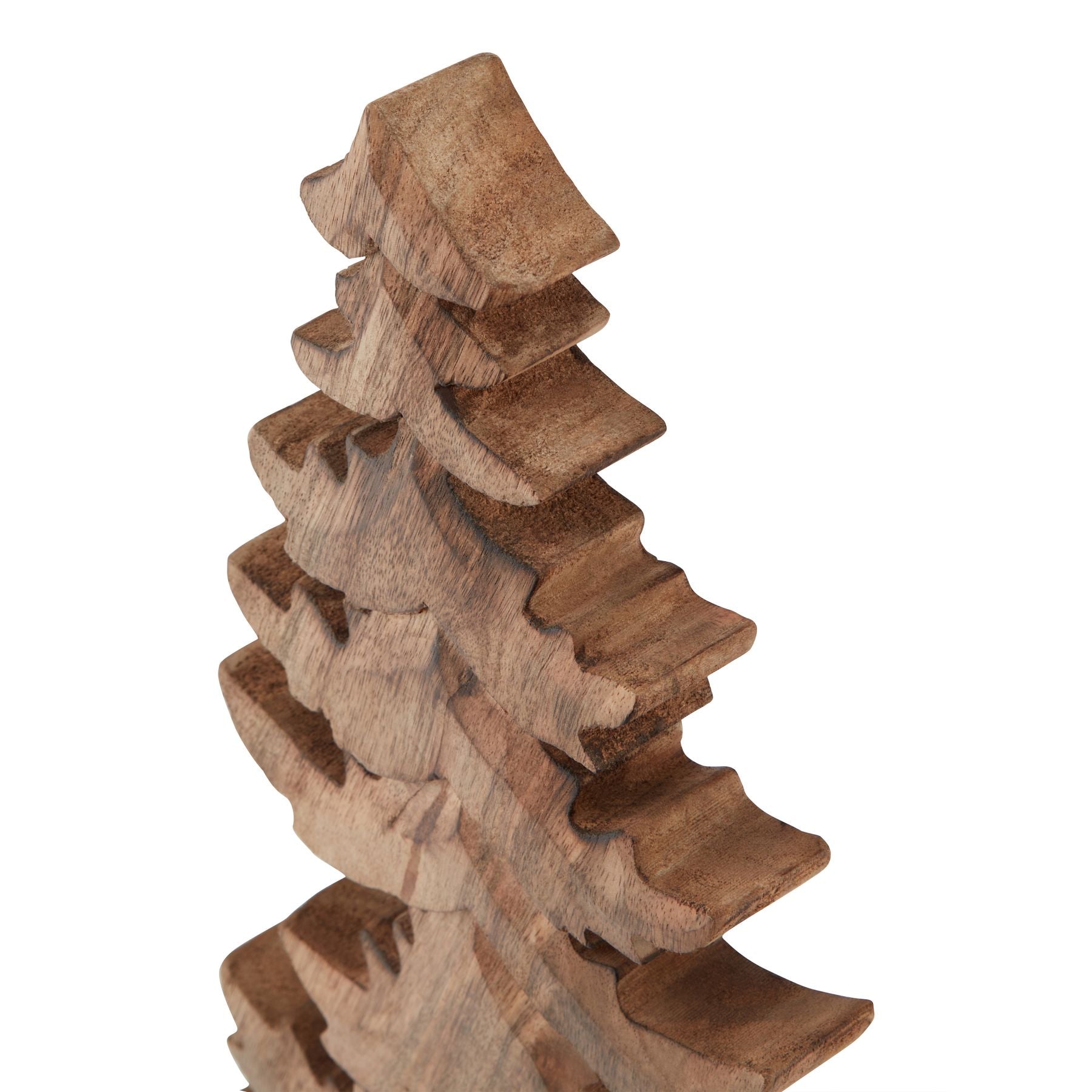 Natural Wooden Christmas Tree - Large