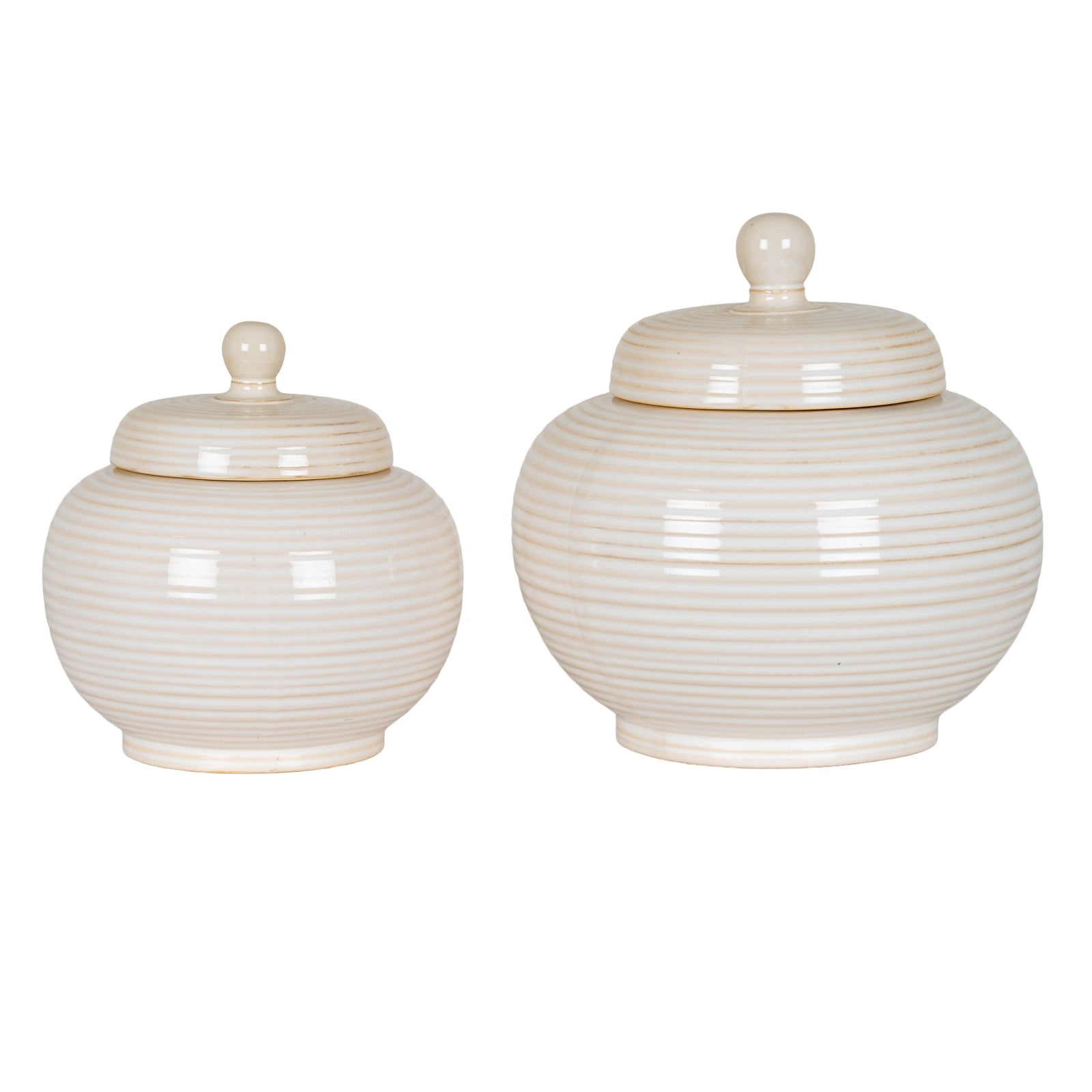 Neva Lidded Ceramic Jars