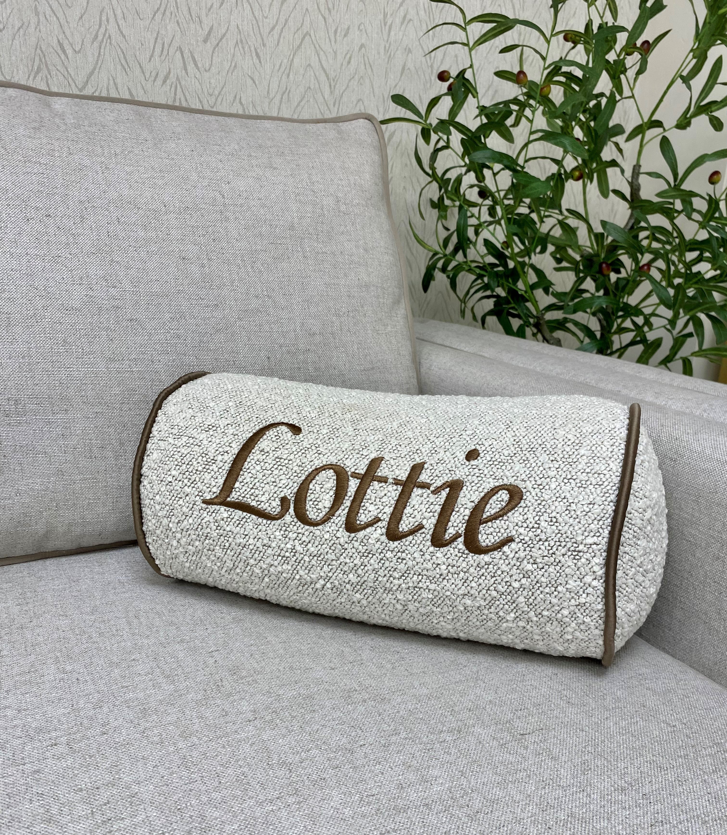 Personalised Boucle Bolsters